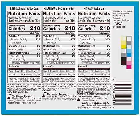 HERSHEY'S, KIT KAT and REESE'S Assorted Milk Chocolate Candy Variety Box, 27.3 oz (18 Count) - Image 2