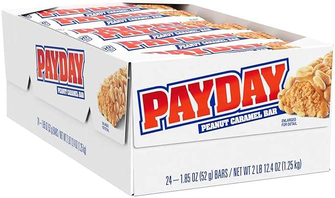 PAYDAY Peanut Caramel Candy Bars, 1.85 oz (24 Count) - Image 2