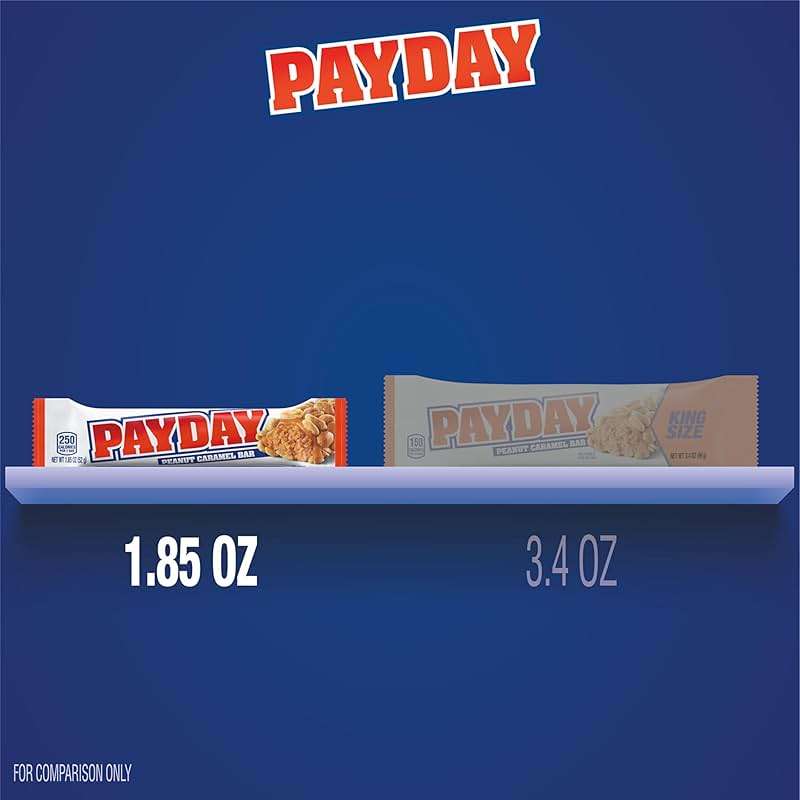 PAYDAY Peanut Caramel Candy Bars, 1.85 oz (24 Count) - Image 3