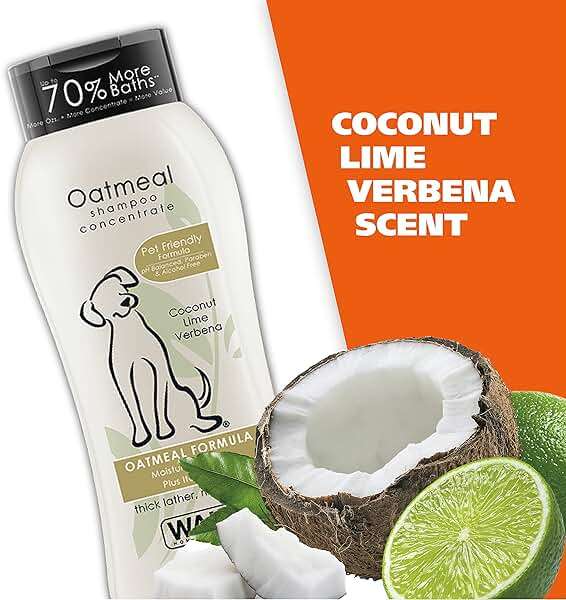 Wahl USA Dry Skin & Itch Relief Pet Shampoo for Dogs – Oatmeal Formula with Coconut Lime Verbena Scent & Pet Friendly Formula, 24 Oz - Model 820004A - Image 8