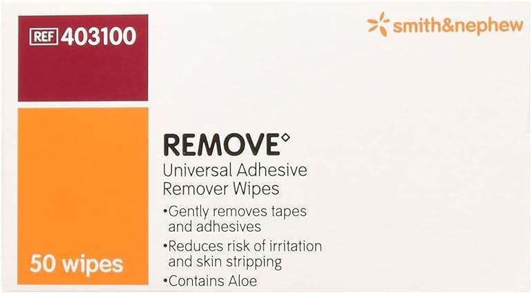 Smith and Nephew Remove Adhesive Remover Wipes 403100, 50-count - Image 3
