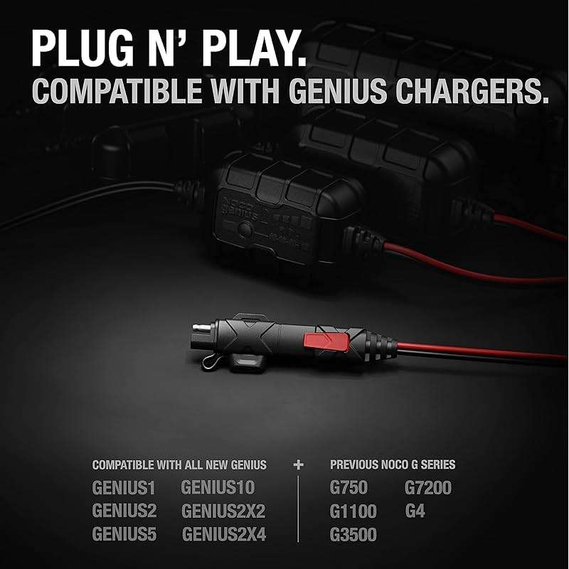 NOCO GC009 X-Connect SAE Adapter Accessory Genius Smart Battery Chargers - Image 5