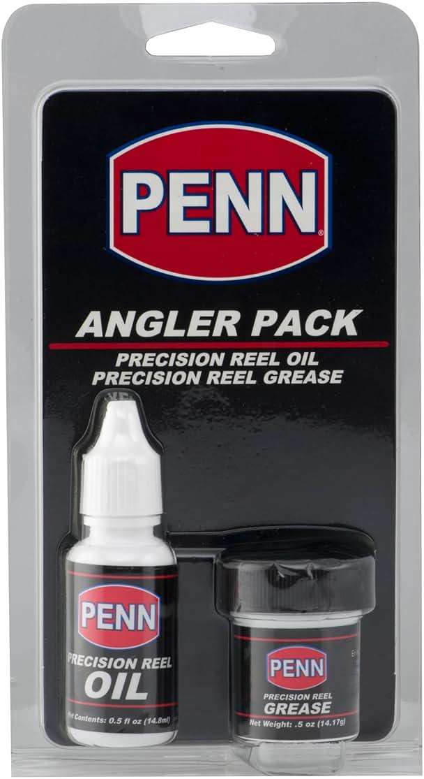 PENN Reel Oil and Lube Angler Pack Clear, .5 oz - Image 1