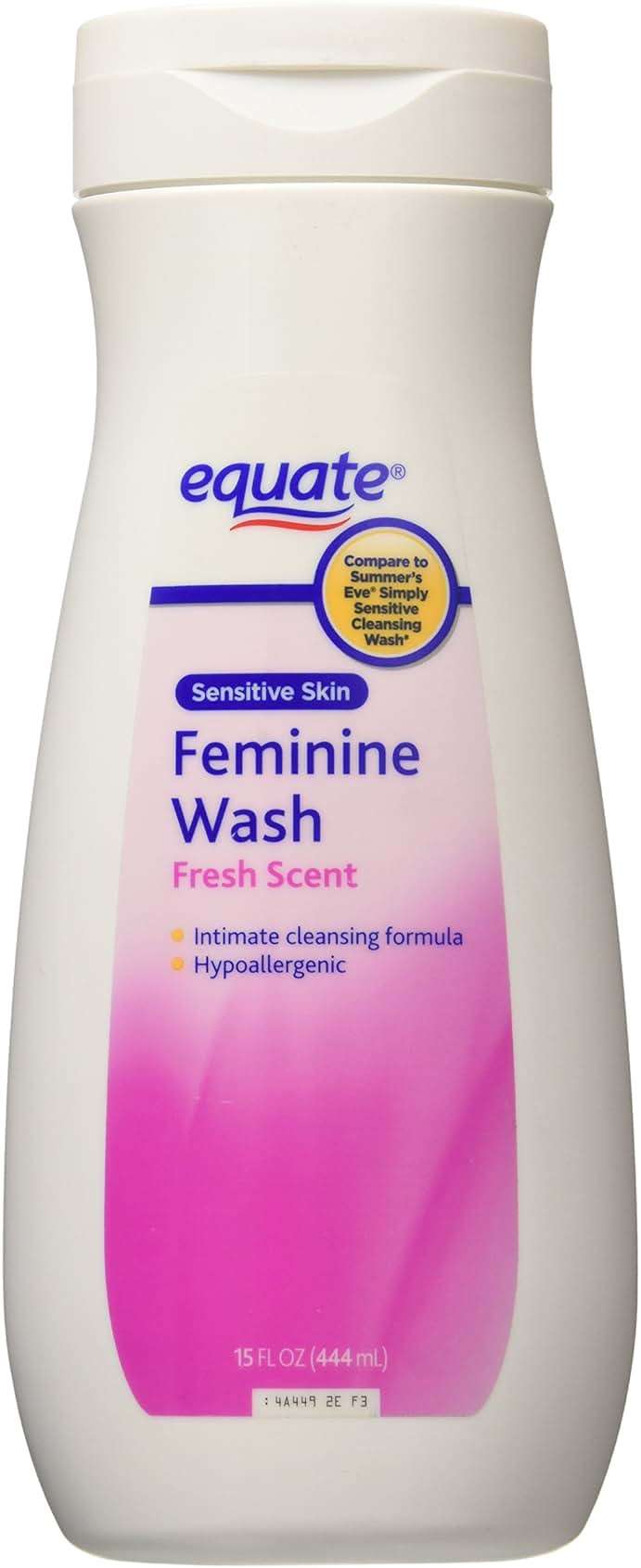Equate Feminine Wash Sensitive Skin Fresh Scent 15 oz - Image 1