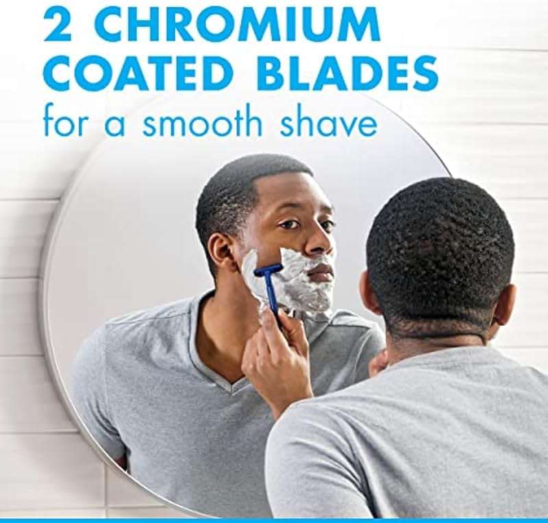 Gillette Sensor2 Disposable Razors for Men, Water Activated Lubrastrip to Help Avoid Skin Irritation, 18 count - Image 3
