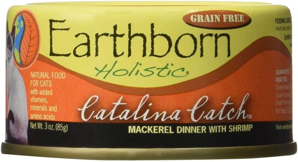 Earthborn Holistic Catalina Catch Grain Free Canned Cat Food, 3 oz, Case of 24 - Image 1