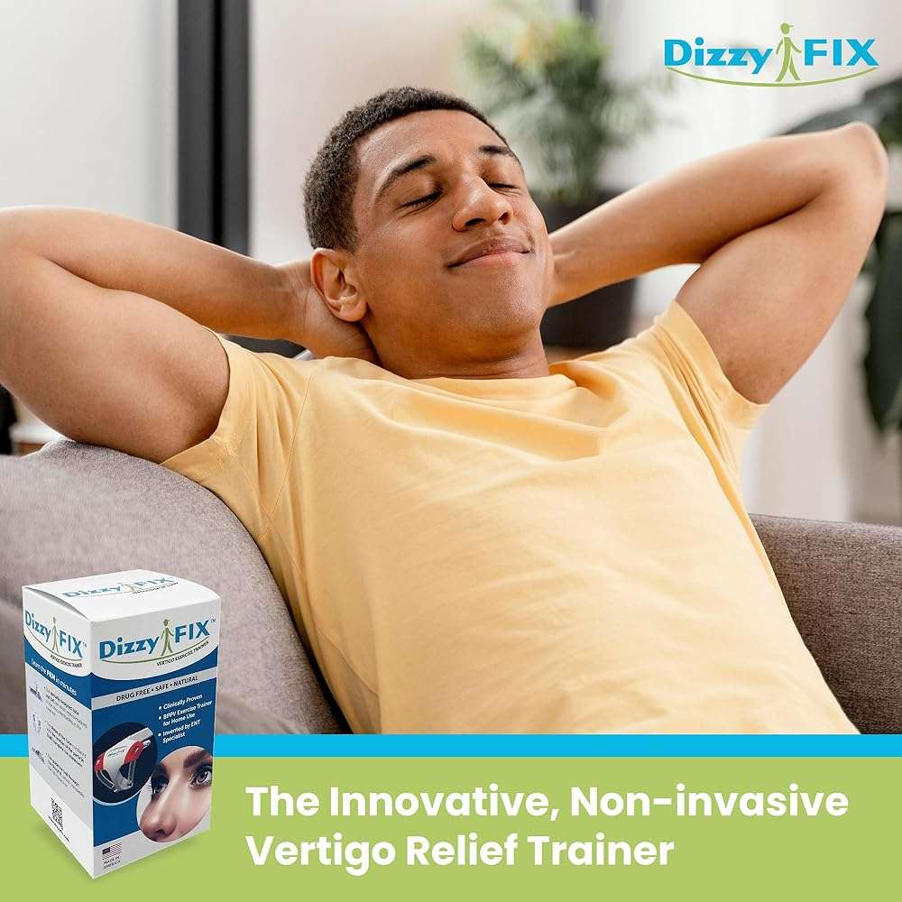 DizzyFIX Vertigo Relief Trainer for Benign Paroxysmal Positional Vertigo or BPPV, Inner Ear Balance Device for Particle Repositioning Maneuver, Non-Drug Solution & Relieves Dizziness - Image 5