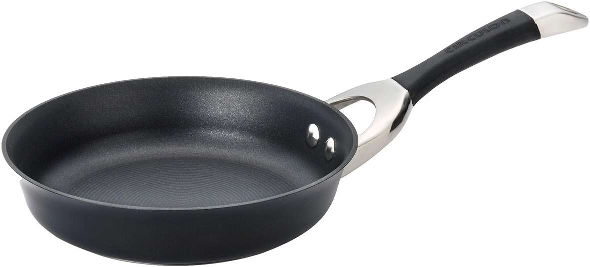 Circulon Symmetry Hard Anodized Nonstick Induction Frying Pan, 8.5-Inch Fry Pan, Black - Image 1