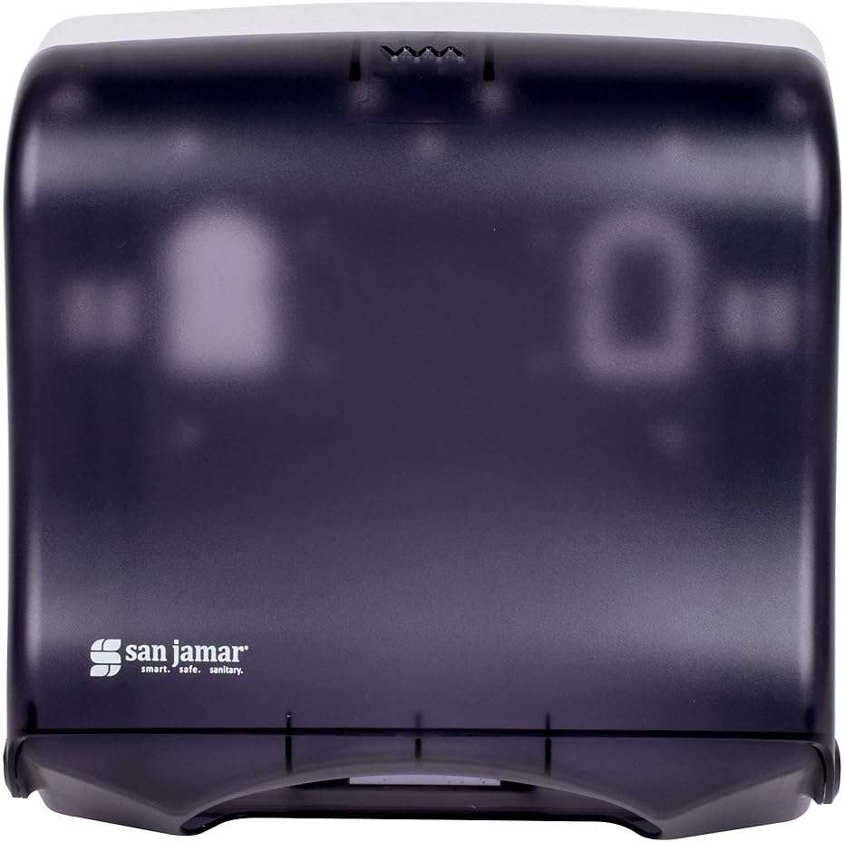 SANT1755TBK - Ultrafold Fusion C-fold amp; Multifold Towel Dispenser, 11 1/2x5 1/2x11 1/2, Black - Image 4