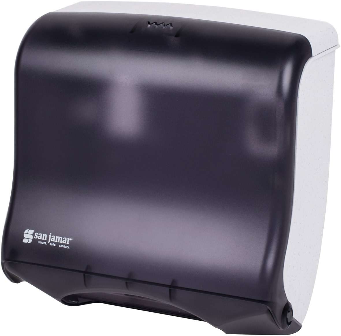 SANT1755TBK - Ultrafold Fusion C-fold amp; Multifold Towel Dispenser, 11 1/2x5 1/2x11 1/2, Black - Image 5