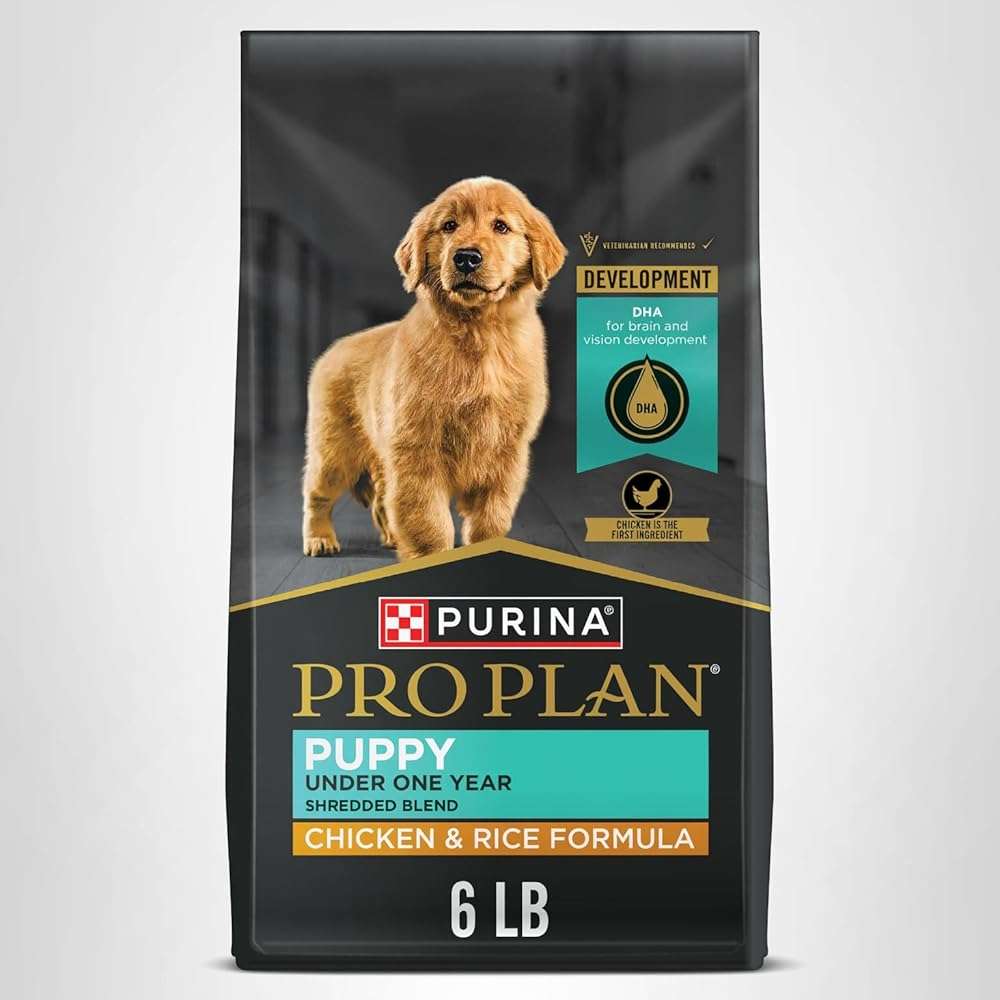 Purina Pro Plan High Protein Puppy Food Shredded Blend Chicken & Rice Formula - 6 lb. Bag - Image 13