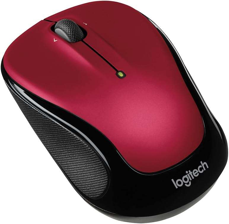 Logitech Wireless Mouse M325 with Designed-For-Web Scrolling - Red - Image 1