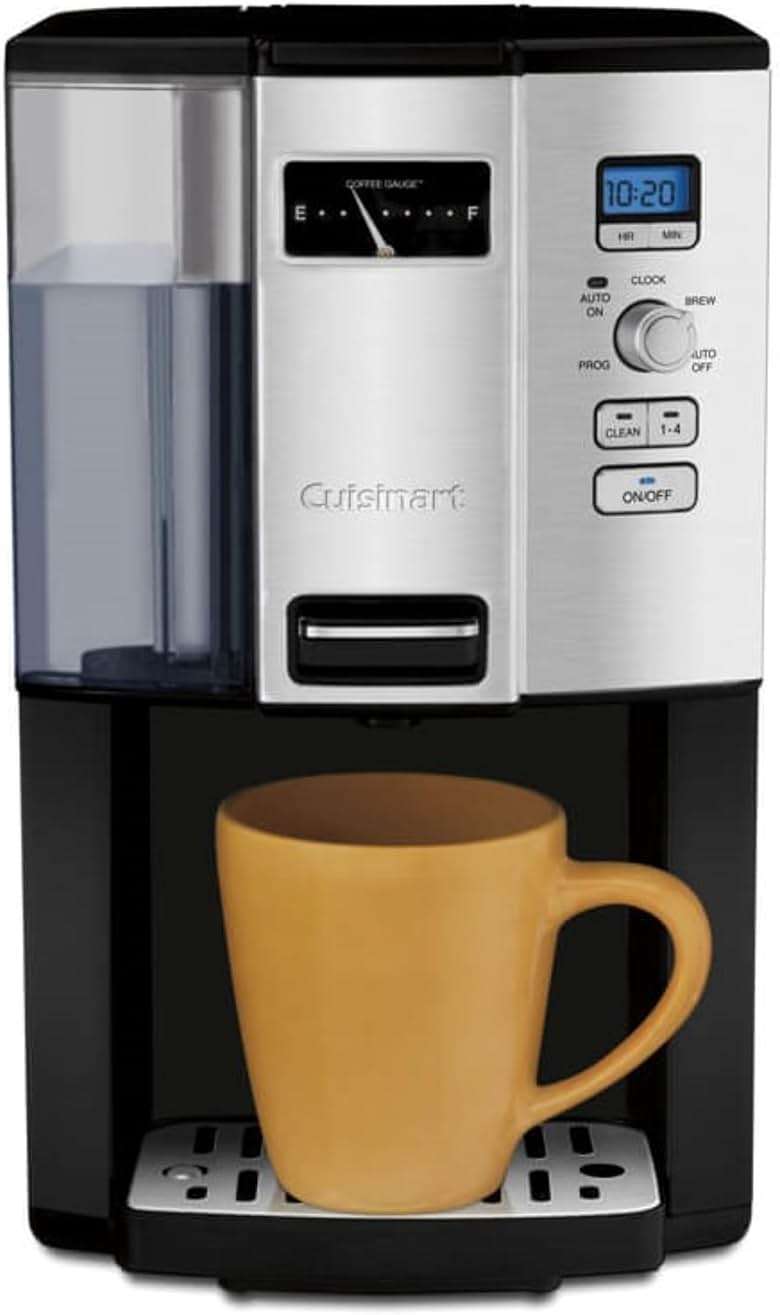 Cuisinart Coffee Maker, 12 Cup Programmable Drip Coffeemaker with Auto Shut-Off, Self cleaning, Home & Office Coffee Machine, DCC-3000NAS, Black - Image 1