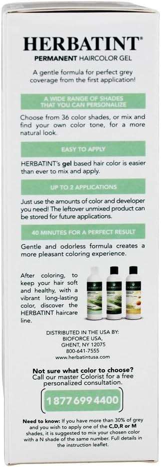 Herbatint-6C/Dark Ash Blonde Herbatint 4.56 oz Liquid - Image 4