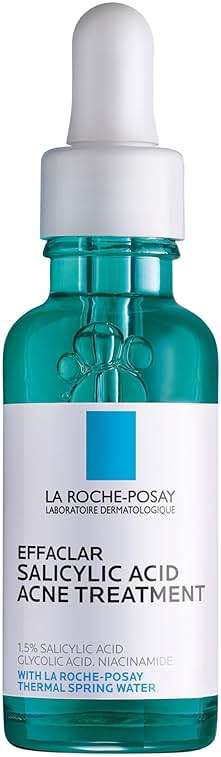 La Roche-Posay Effaclar 1.5% Salicylic Acid Serum, Acne Treatment For Face With Glycolic Acid & Niacinamide, Acne Serum Helps Clear Blackheads, Whiteheads, Pimples & Reduces Post Acne Marks - Image 1