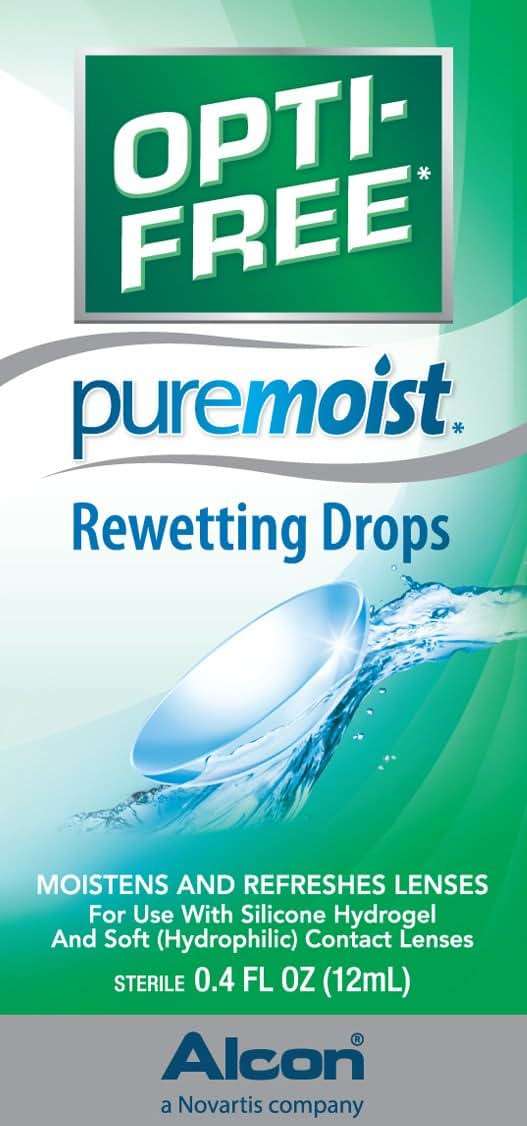Opti-Free Puremoist Rewetting Drops, 12-mL - Image 2