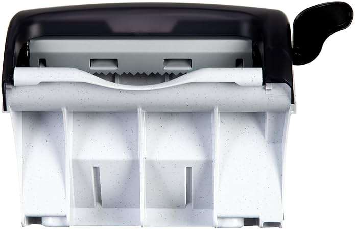 San Jamar Classic Element Paper Towel Dispenser Wall-Mounted Commercial Roll Dispenser, Fits All Core Sizes with Lever for Bathroom, Kitchens, and Restaurants, Plastic, Universal Paper, Black Pearl - Image 6
