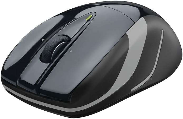 Logitech M525 Wireless Mouse, Black/Gray - Image 3