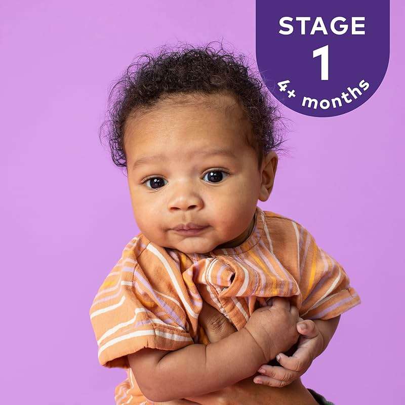Plum Organics - 4+ Months Organic Baby Food Pouches - Just Punes - Non-GMO - Fruit & Veggie Blends On-The-Go Pouches for Baby & Toddler Meals - Quality Tested Ingredients - 3.5 oz (Pack Of 12) - Image 5