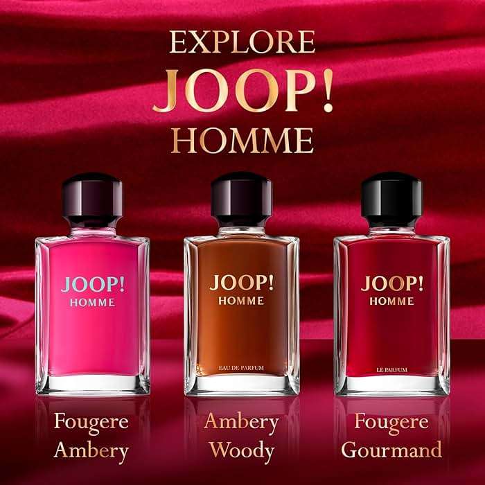 Joop! Homme Eau de Toilette – Ambery Men's Cologne – With Notes of Cinnamon, Jasmine, Vanilla & Sandalwood – Luxury Perfumes for Men – Long Lasting Fragrance - Image 4