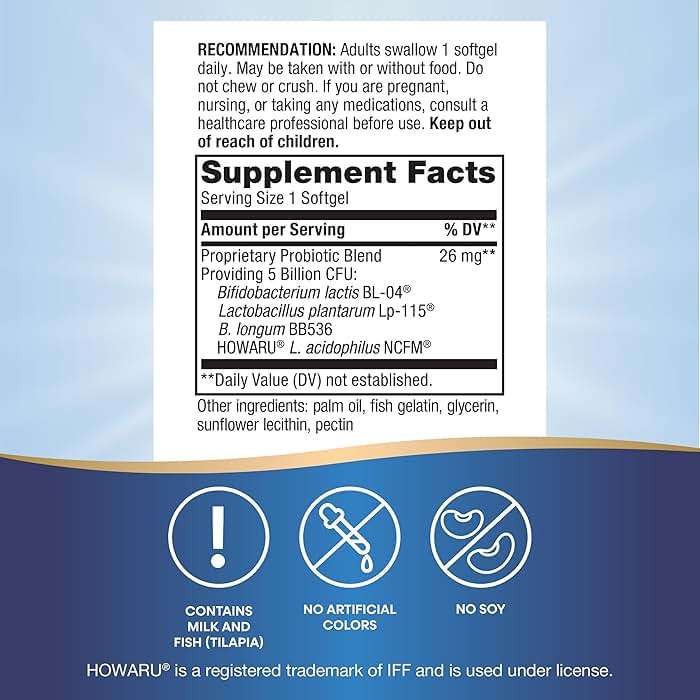 Nature's Way Pearls Max Potency Probiotic for Men and Women, Supports Digestive, Immune, Colon Health*, 5 Billion Live Cultures, No Refrigeration Required, 30 Softgels - Image 4