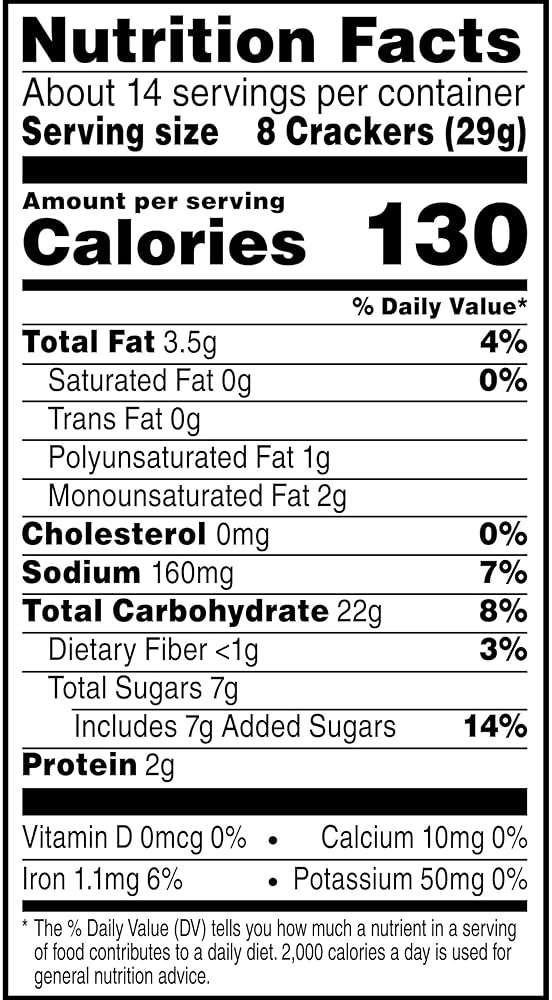 Kellogg's Grahams Crackers, Original, Easy Snacks, 15oz Box - Image 8