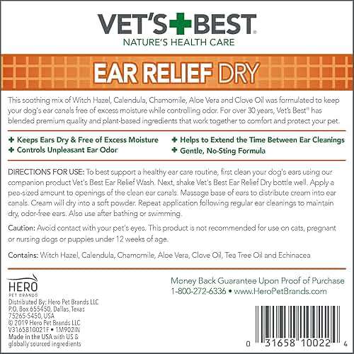 Vet's Best Dry Ear Relief for Dogs, 4 oz - Image 9