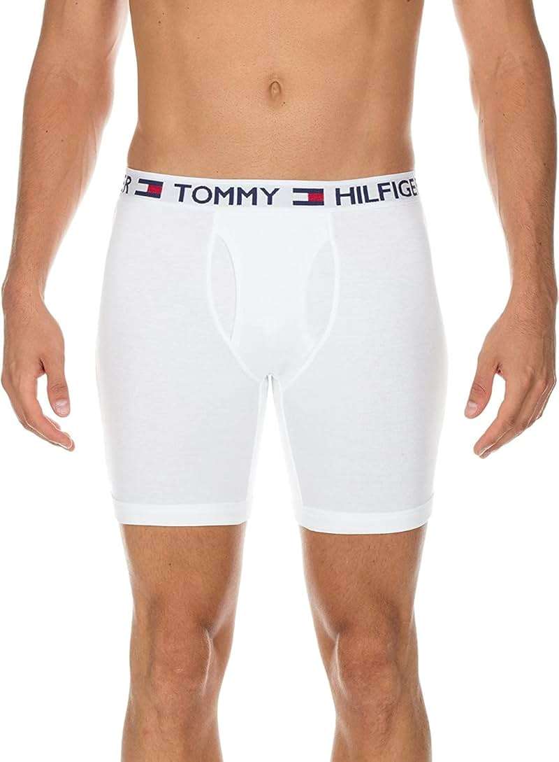Tommy Hilfiger Men's Underwear Cotton Classics 4-pack Boxer Brief - Amazon Exclusive - Image 2