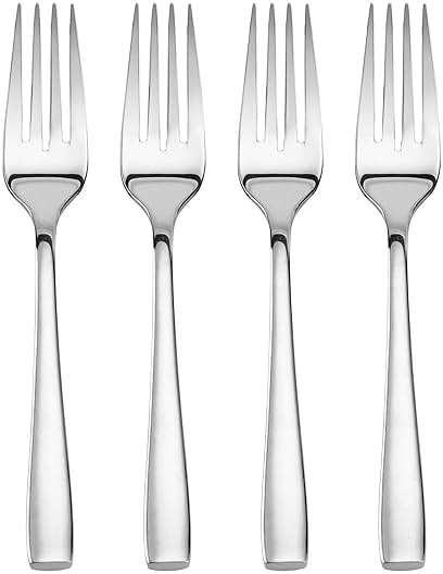 Mikasa, Delano Flatware Service for 4, 20 Piece Set, 18/0 Stainless Steel Silverware Set - Image 5