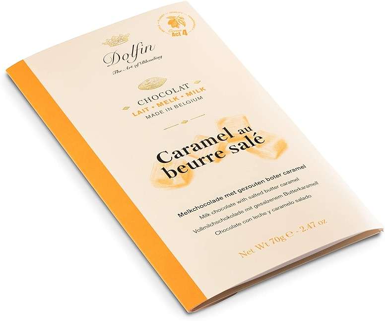 Dolfin Milk Chocolate with Salted Caramel - Image 2