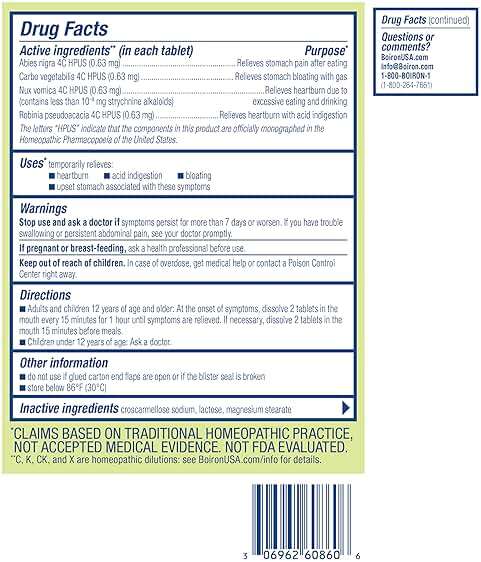 Boiron Acidil for Relief of Acid Reflux, Heartburn, Indigestion, and Upset Stomach - 60 Count - Image 9