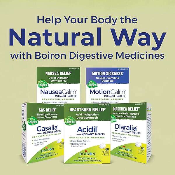 Boiron Acidil for Relief of Acid Reflux, Heartburn, Indigestion, and Upset Stomach - 60 Count - Image 11