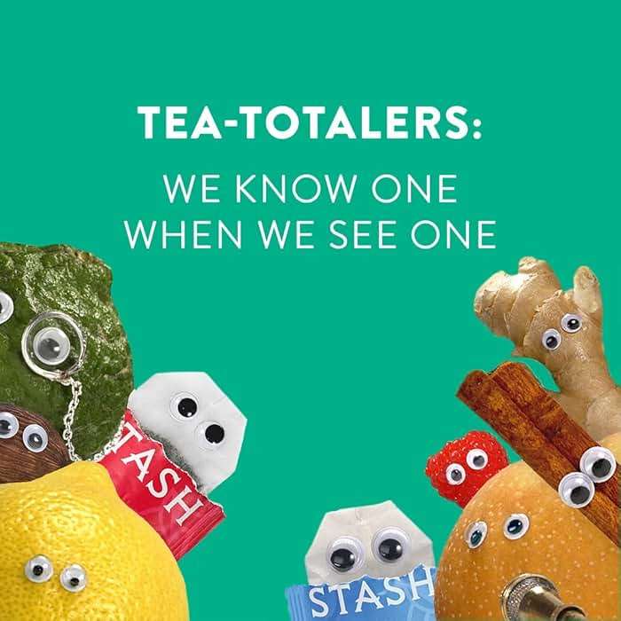 Stash Tea Fruity Herbal Tea 6 Flavor Tea Sampler, 6 boxes With 18-20 Tea Bags Each - Image 8