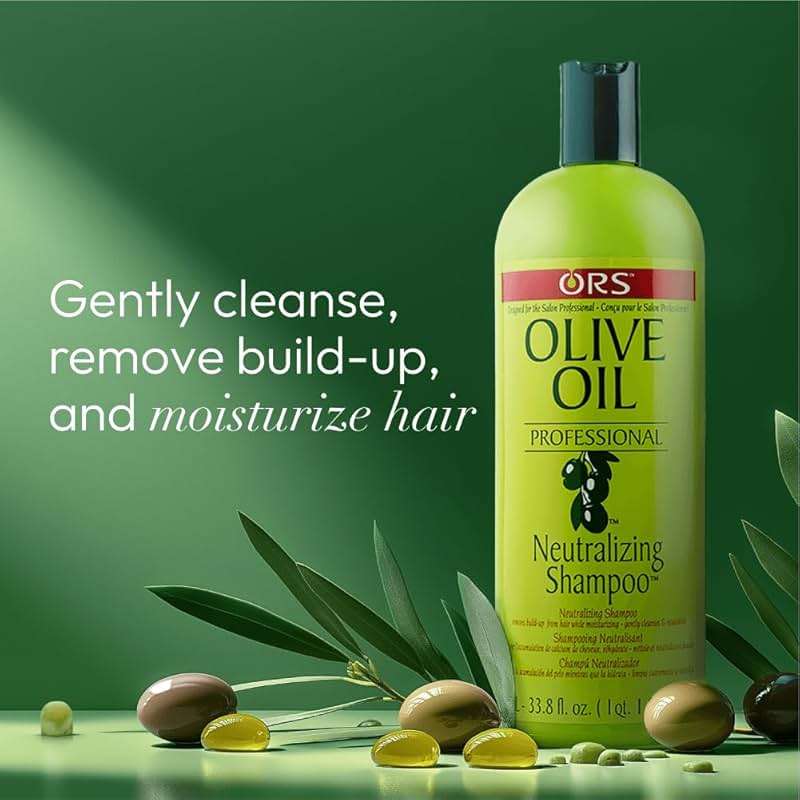 ORS Olive Oil Professional Neutralizing Shampoo to Nourish, Soften & Add Shine 33.8 Ounces - Image 6