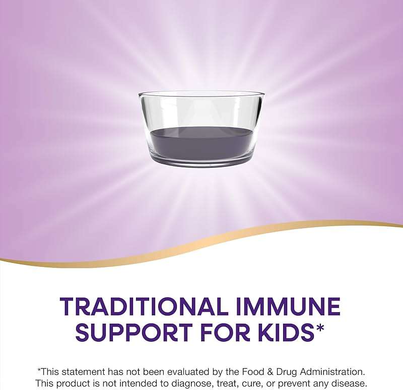 Nature's Way Sambucus Traditional Elderberry Immune Syrup for Kids, Concentrated Black Elderberry Extract, Traditional Immune Support*, with Superfood Antioxidants(1), 4 Fl Oz (Packaging May Vary) - Image 3