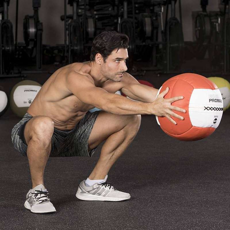 Champion Sports Rhino Promax Wall Balls - Soft Shell Non-Slip Grip for Weightlifting, Plyometrics, Cross Training, & Home Gym - Image 5