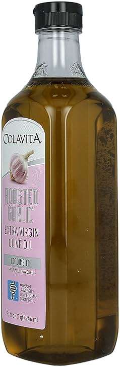 Colavita Roasted Garlic Extra Virgin Olive Oil - Image 3