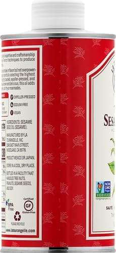 La Tourangelle, Toasted Sesame Oil, Great for Cooking, Add to Noodles, Stir-Fry, Vegetables, Vinaigrettes, and Marinades, 16.9 Fl Oz - Image 16