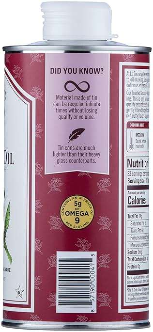 La Tourangelle, Toasted Sesame Oil, Great for Cooking, Add to Noodles, Stir-Fry, Vegetables, Vinaigrettes, and Marinades, 16.9 Fl Oz - Image 4
