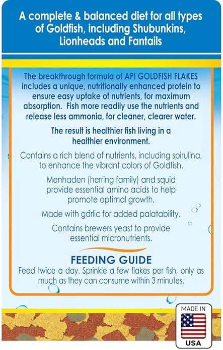 API GOLDFISH FLAKES Fish Food 5.7-Ounce Container - Image 4