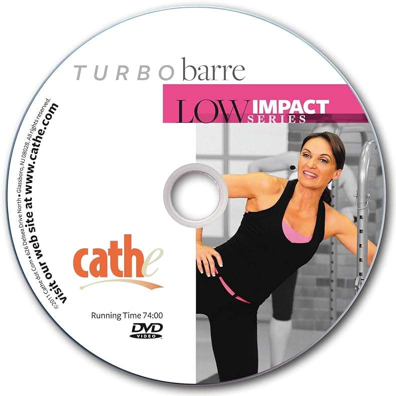 Cathe Friedrich's Low Impact Turbo Barre Exercise DVD - Combines Elements of Pilates, Yoga, and Ballet, With Some light Cardio - Devolp and Sculpt Strong Lean Legs - Image 3