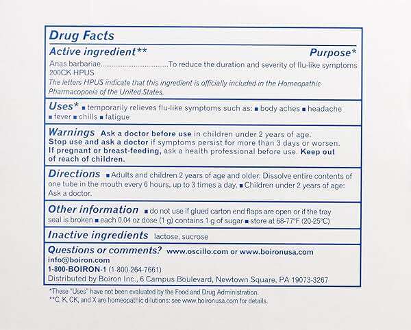 Boiron Oscillococcinum 30 Doses - Image 2