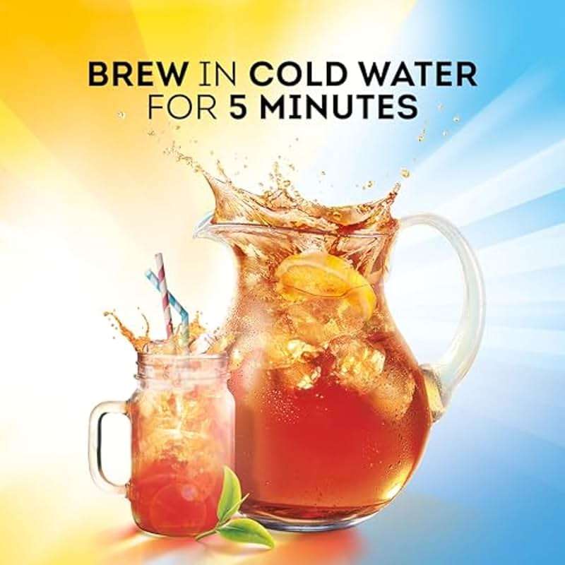 Lipton Decaf Cold Brew Iced Tea Bags, Family Size Zero Calories, Easy-To-Make with no boiling needed, 66 Total Tea Bags (22ct - Pack of 3) - Image 4