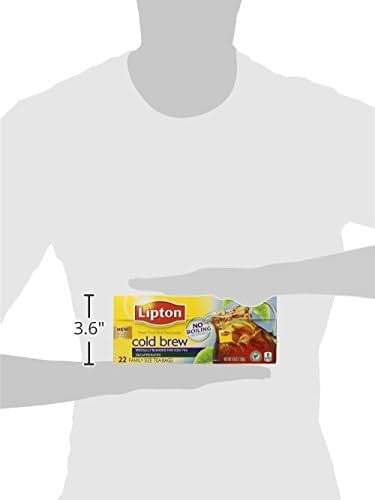 Lipton Decaf Cold Brew Iced Tea Bags, Family Size Zero Calories, Easy-To-Make with no boiling needed, 66 Total Tea Bags (22ct - Pack of 3) - Image 7
