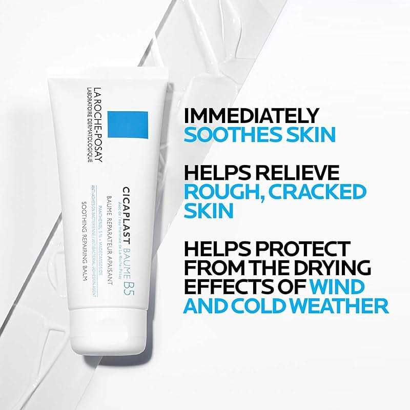 La Roche-Posay Cicaplast Balm B5 Skin Barrier Repair Cream with Centella Asiatica, Shea Butter & Panthenol | Multi-Purpose Healing Ointment for Dry, Irritated Skin | Face, Body & Hand Balm, Baby Safe - Image 4