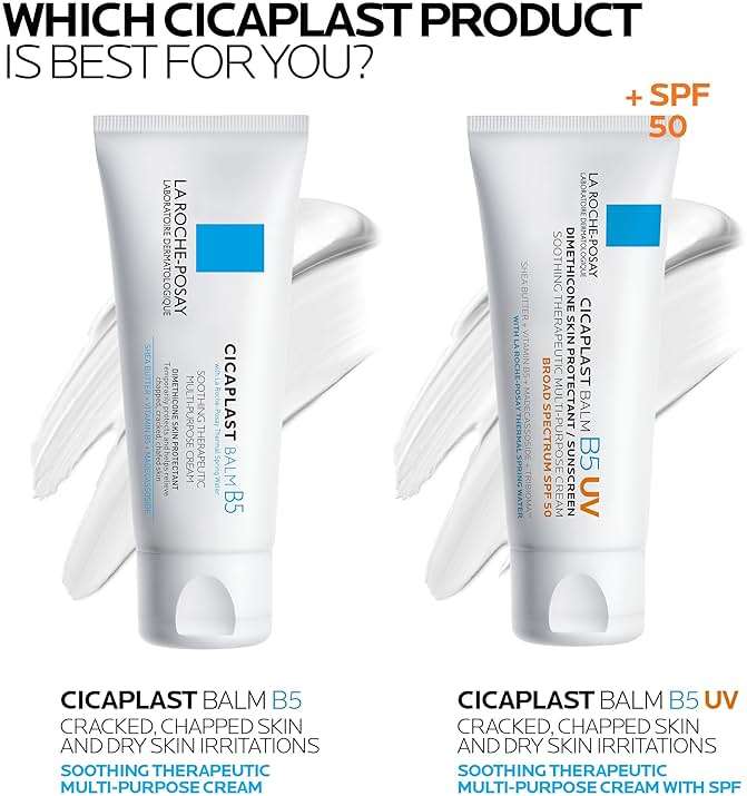 La Roche-Posay Cicaplast Balm B5 Skin Barrier Repair Cream with Centella Asiatica, Shea Butter & Panthenol | Multi-Purpose Healing Ointment for Dry, Irritated Skin | Face, Body & Hand Balm, Baby Safe - Image 5