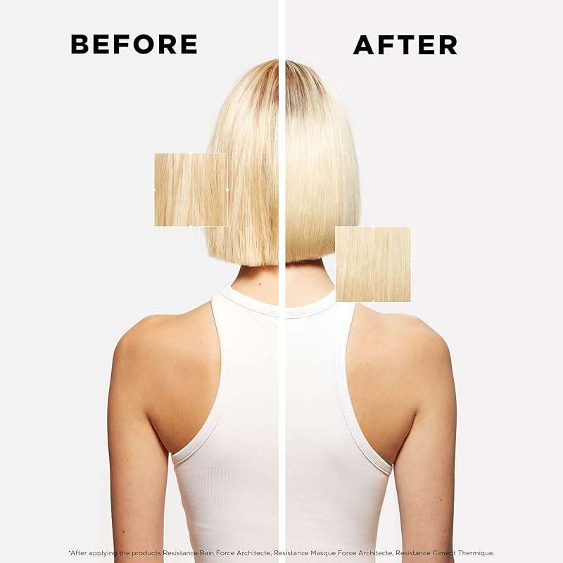 Kerastase Resistance Force Architecte Reconstructing Hair Mask For Dry and Damaged Hair - Strengthens and Prevents Breakage With Ceramides & Pro-Keratin Complex - Image 8