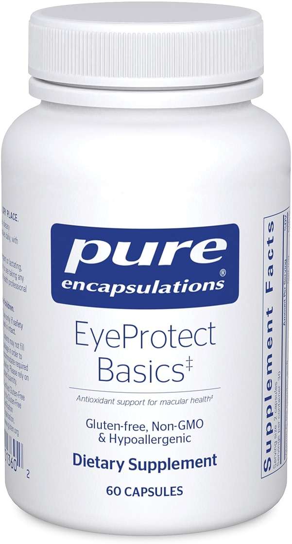 Pure Encapsulations EyeProtect Basics | Key Antioxidant Support for Eye Health* | 60 Capsules - Image 1