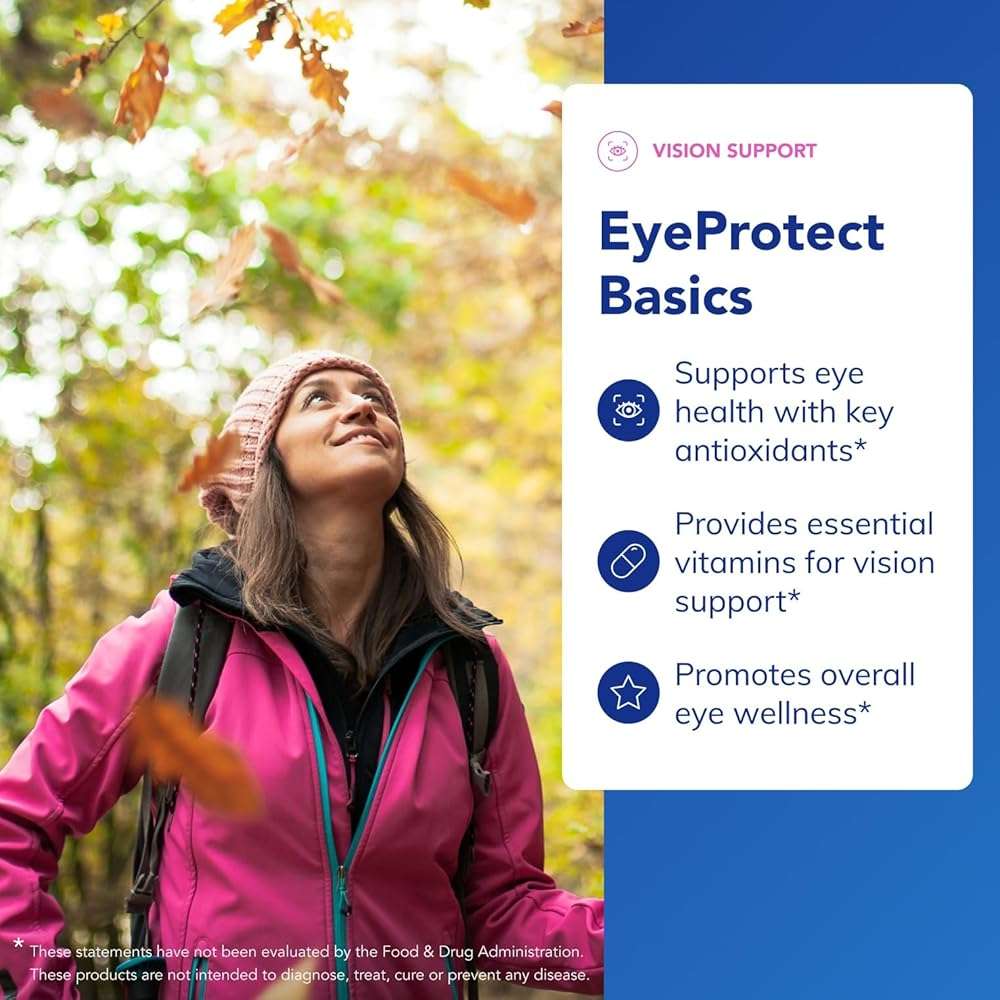 Pure Encapsulations EyeProtect Basics | Key Antioxidant Support for Eye Health* | 60 Capsules - Image 3