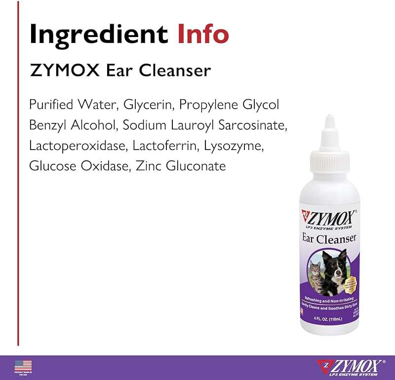 Zymox Ear Cleanser Solution for Dogs and Cats, 4oz - Image 7